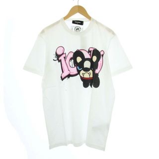 ディースクエアード(DSQUARED2)のDSQUARED2 ICON ドッグプリント Tシャツ S79GC0046(Tシャツ/カットソー(半袖/袖なし))