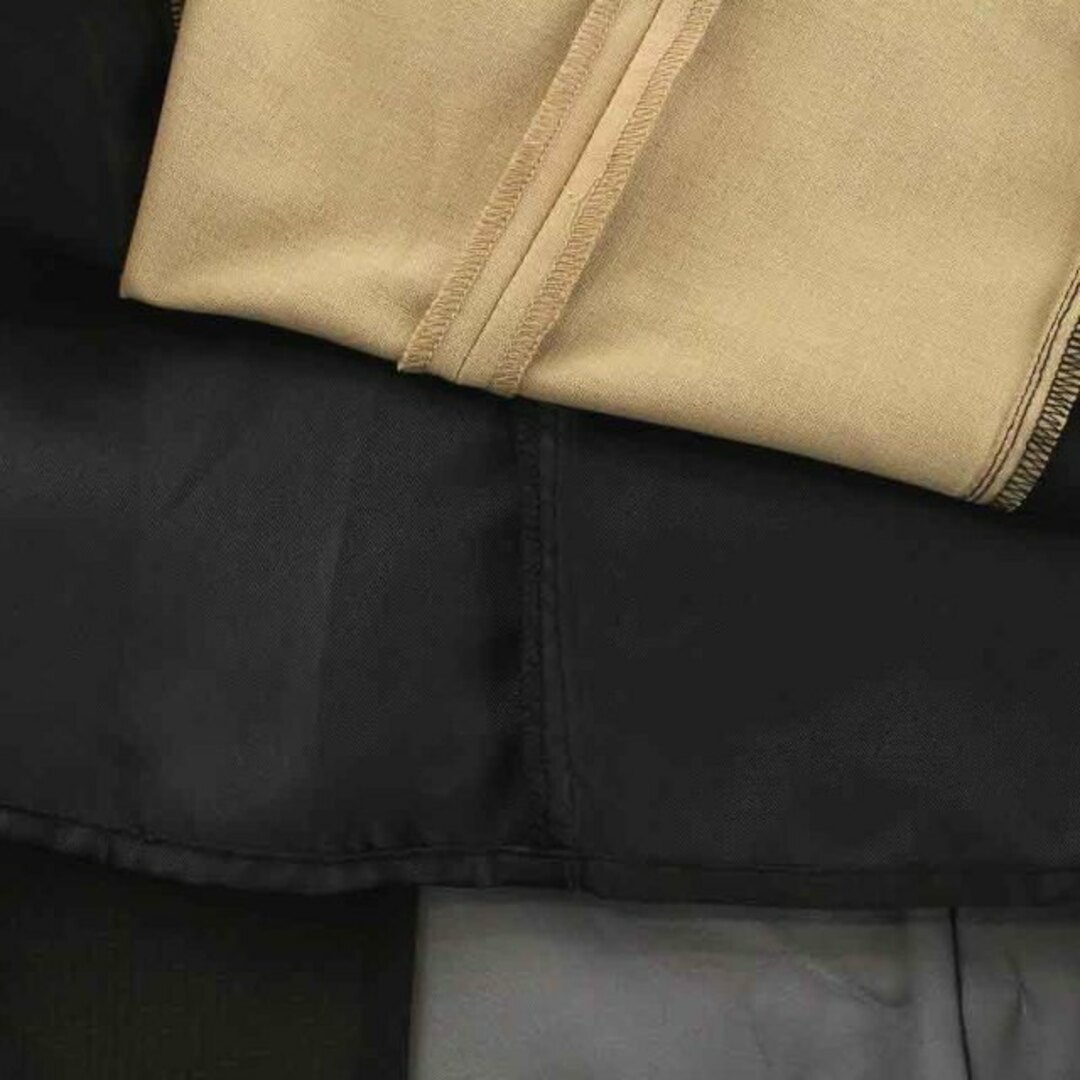 ADORE(アドーア)のアドーア ドライハイブリッドワンピース ロング マキシ 38 M ベージュ 黒 レディースのワンピース(ロングワンピース/マキシワンピース)の商品写真