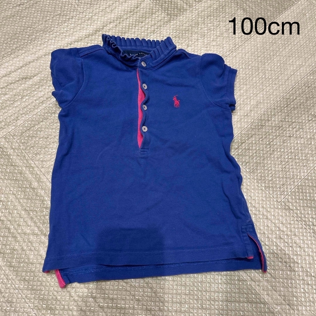 Ralph Lauren(ラルフローレン)のラルフ　ポロシャツ　100cm キッズ/ベビー/マタニティのキッズ服女の子用(90cm~)(Tシャツ/カットソー)の商品写真