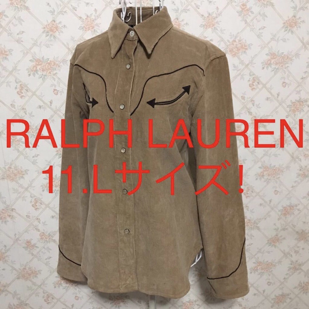 Ralph Lauren(ラルフローレン)の★RALPH LAUREN/ラルフローレン★大きいサイズ！長袖ブラウス11(L) レディースのトップス(シャツ/ブラウス(長袖/七分))の商品写真