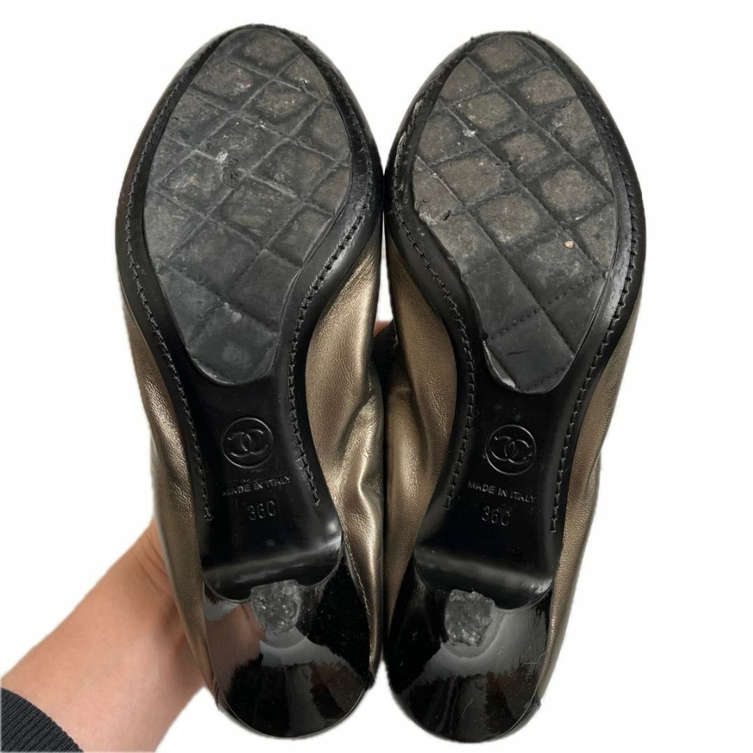 CHANEL - 美品 CHANEL シャネル パンプス ブラウン ココマーク CHANEL - 美品 CHANEL シャネル パンプス ブラウン ココマーク