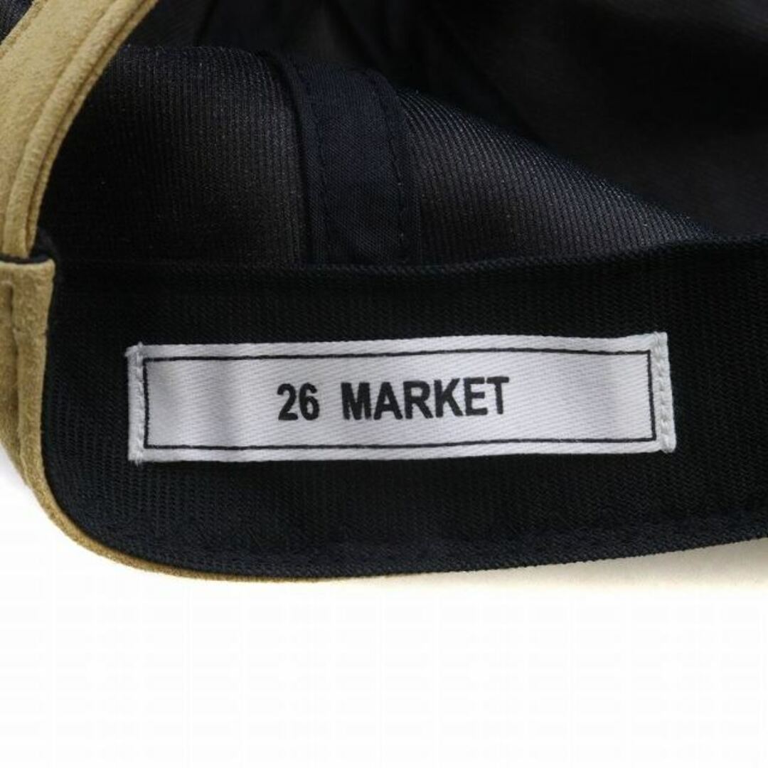 DEUXIEME CLASSE(ドゥーズィエムクラス)のドゥーズィエムクラス 26 MARKET FAUX SUEDE CAP キャップ レディースの帽子(キャップ)の商品写真