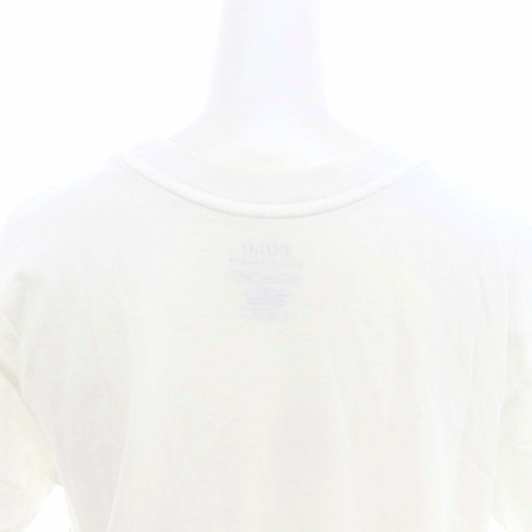 POLO RALPH LAUREN(ポロラルフローレン)のポロ ラルフローレン ロゴプリントTシャツ カットソー 半袖 XS 白 黒 レディースのトップス(Tシャツ(半袖/袖なし))の商品写真