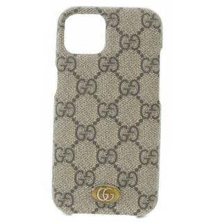 グッチ(Gucci)のグッチ GG iPhone13ケース グレージュ 701330(その他)