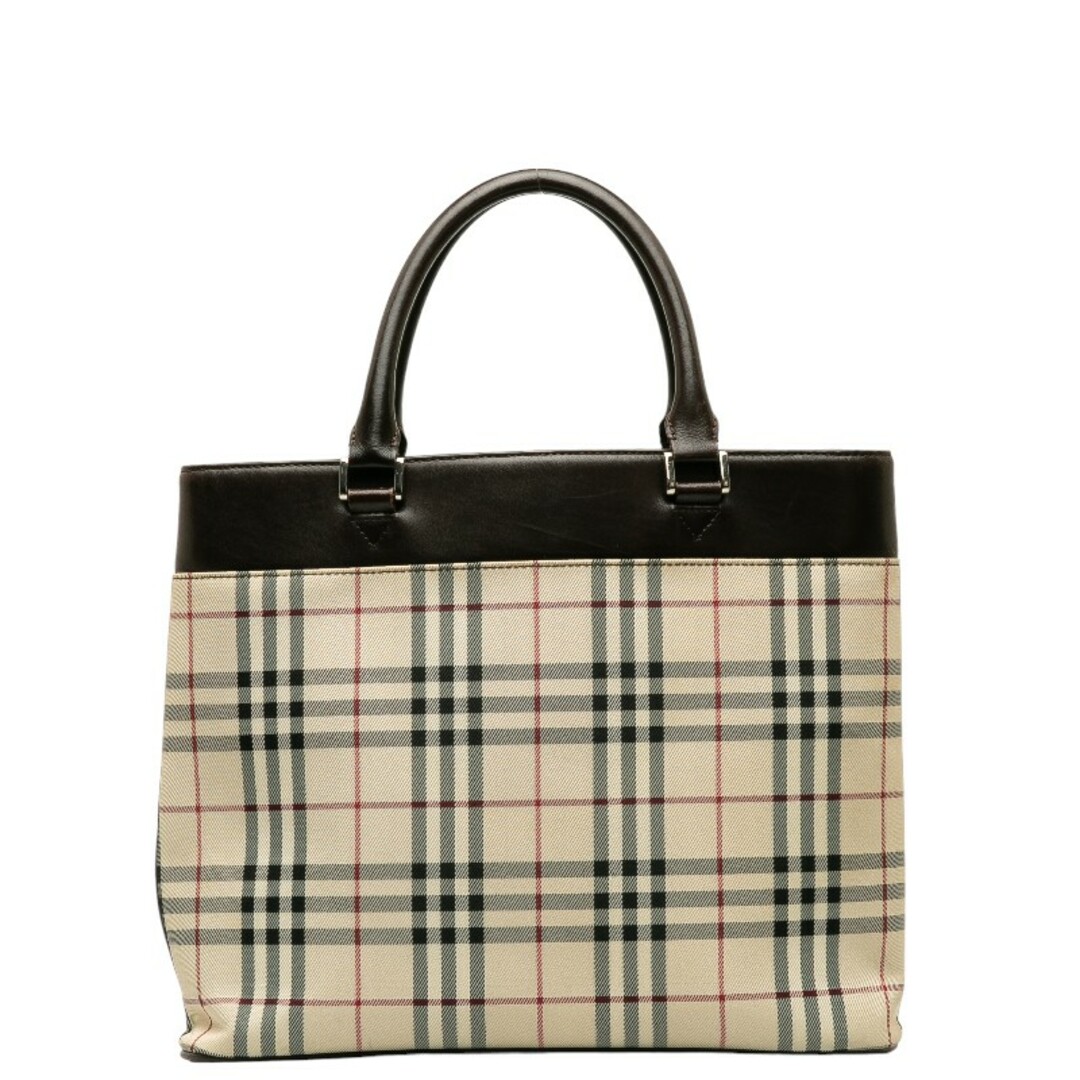 BURBERRY(バーバリー)のバーバリー ノバチェック ハンドバッグ トートバッグ キャンバス レディース BURBERRY 【1-0128721】 レディースのバッグ(ハンドバッグ)の商品写真