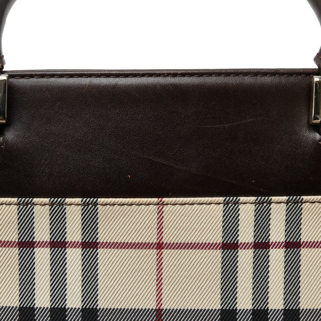 BURBERRY(バーバリー)のバーバリー ノバチェック ハンドバッグ トートバッグ キャンバス レディース BURBERRY 【1-0128721】 レディースのバッグ(ハンドバッグ)の商品写真