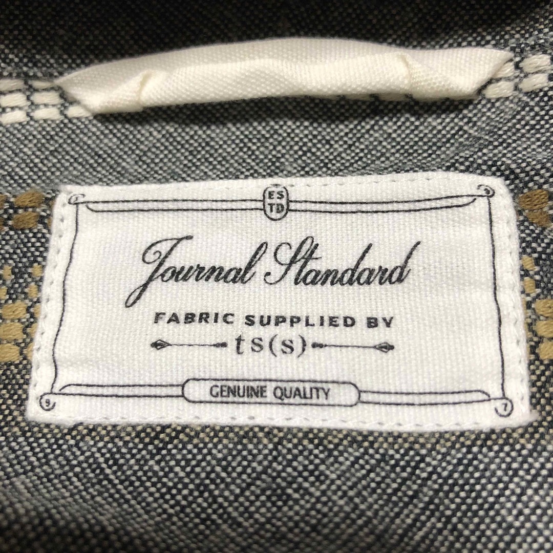 JOURNAL STANDARD(ジャーナルスタンダード)の【極美品】ts(s)×JS別注 フーディーブルゾン ジャケット L 刺繍ボーダー メンズのジャケット/アウター(ブルゾン)の商品写真