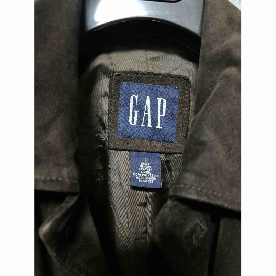 GAP(ギャップ)のオールドGAP スエードレザージャケット メンズのジャケット/アウター(レザージャケット)の商品写真