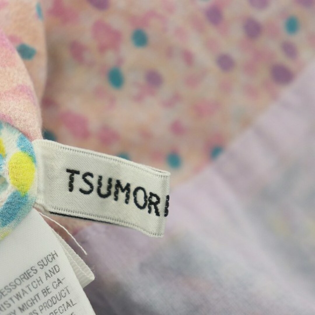 TSUMORI CHISATO(ツモリチサト)のツモリチサト ナイル川コットンプリントTシャツ カットソー 半袖 2 レディースのトップス(Tシャツ(半袖/袖なし))の商品写真