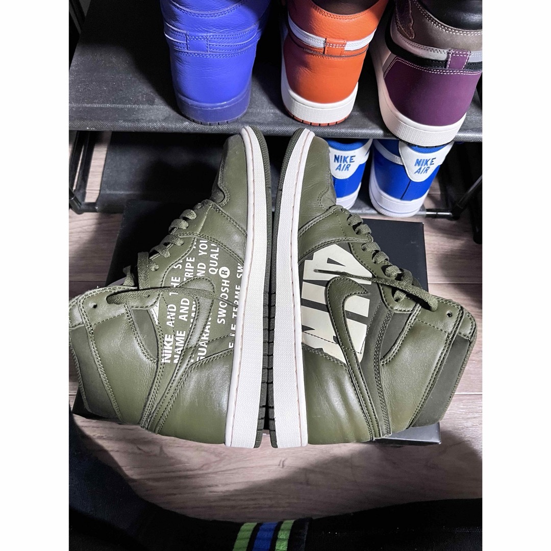 NIKE(ナイキ)のAir Jordan 1 Retro High "Olive Canvas" メンズの靴/シューズ(スニーカー)の商品写真