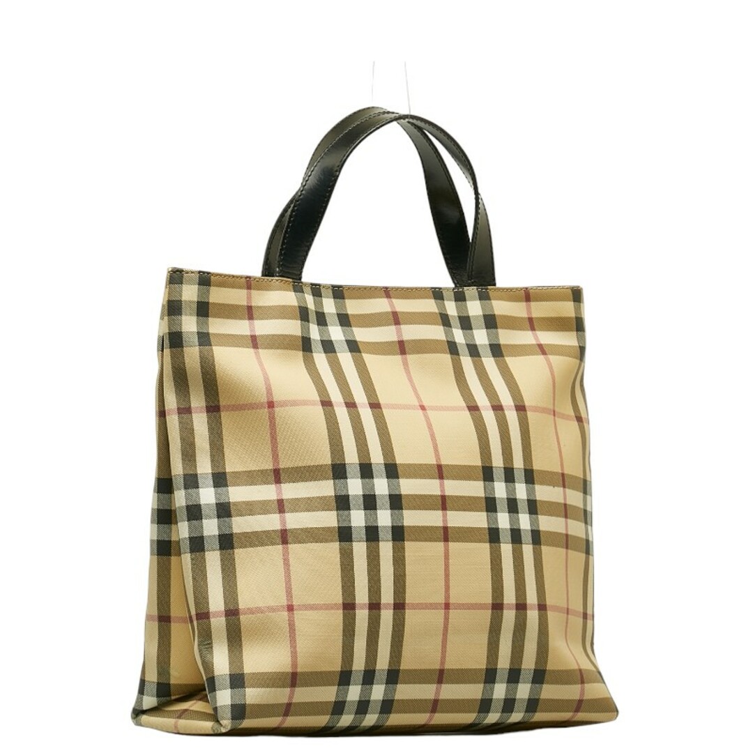 BURBERRY(バーバリー)のバーバリー ノバチェック ハンドバッグ トートバッグ PVC レディース BURBERRY 【1-0134439】 レディースのバッグ(ハンドバッグ)の商品写真