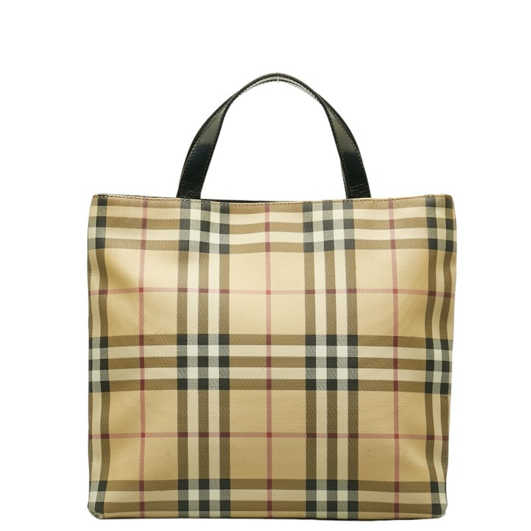 BURBERRY(バーバリー)のバーバリー ノバチェック ハンドバッグ トートバッグ PVC レディース BURBERRY 【1-0134439】 レディースのバッグ(ハンドバッグ)の商品写真