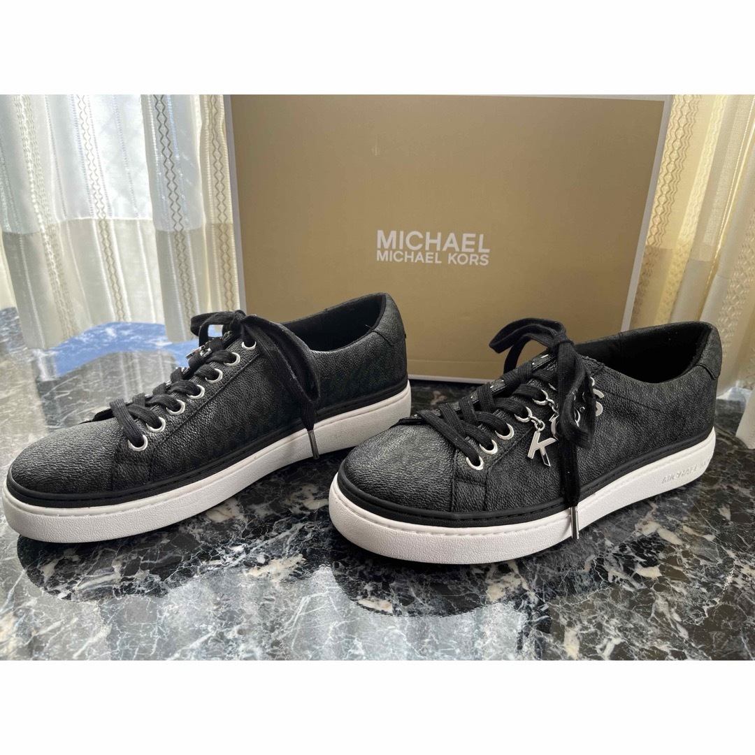 Michael Kors(マイケルコース)のMICHAEL MICHAEL KORS レースアップスニーカー24.5cm レディースの靴/シューズ(スニーカー)の商品写真