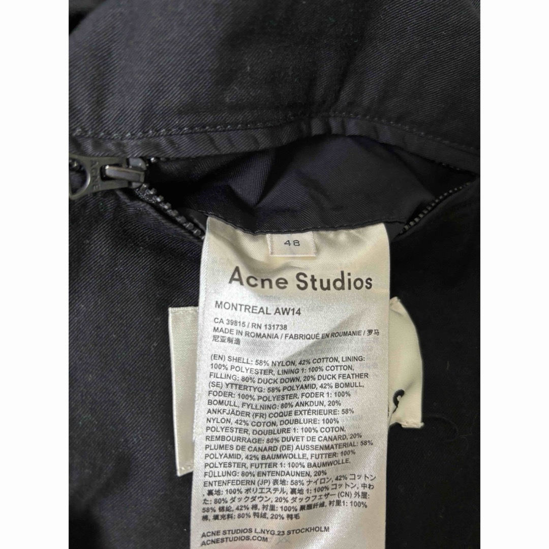 Acne Studios(アクネストゥディオズ)の14AW Acne Studios アクネ　3way ダウンコート メンズのジャケット/アウター(ダウンジャケット)の商品写真