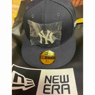 ニューエラー(NEW ERA)の59FIFTY ラインストーンバッジ ニューヨーク・ヤンキース ネイビー(キャップ)