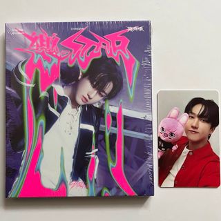 ストレイキッズ(Stray Kids)の新品未開封　straykids 楽star チャンビン　ポストカード(K-POP/アジア)