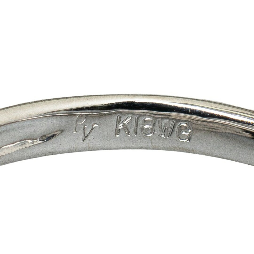 PonteVecchio(ポンテヴェキオ)の美品 K18WG ホワイトゴールド リング 指輪 ダイヤ 0.34ct 【1-0136699】 レディースのアクセサリー(リング(指輪))の商品写真
