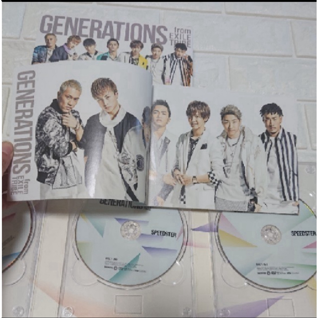 GENERATIONS(ジェネレーションズ)のGENERATIONS SPEEDSTER エンタメ/ホビーのCD(ポップス/ロック(邦楽))の商品写真