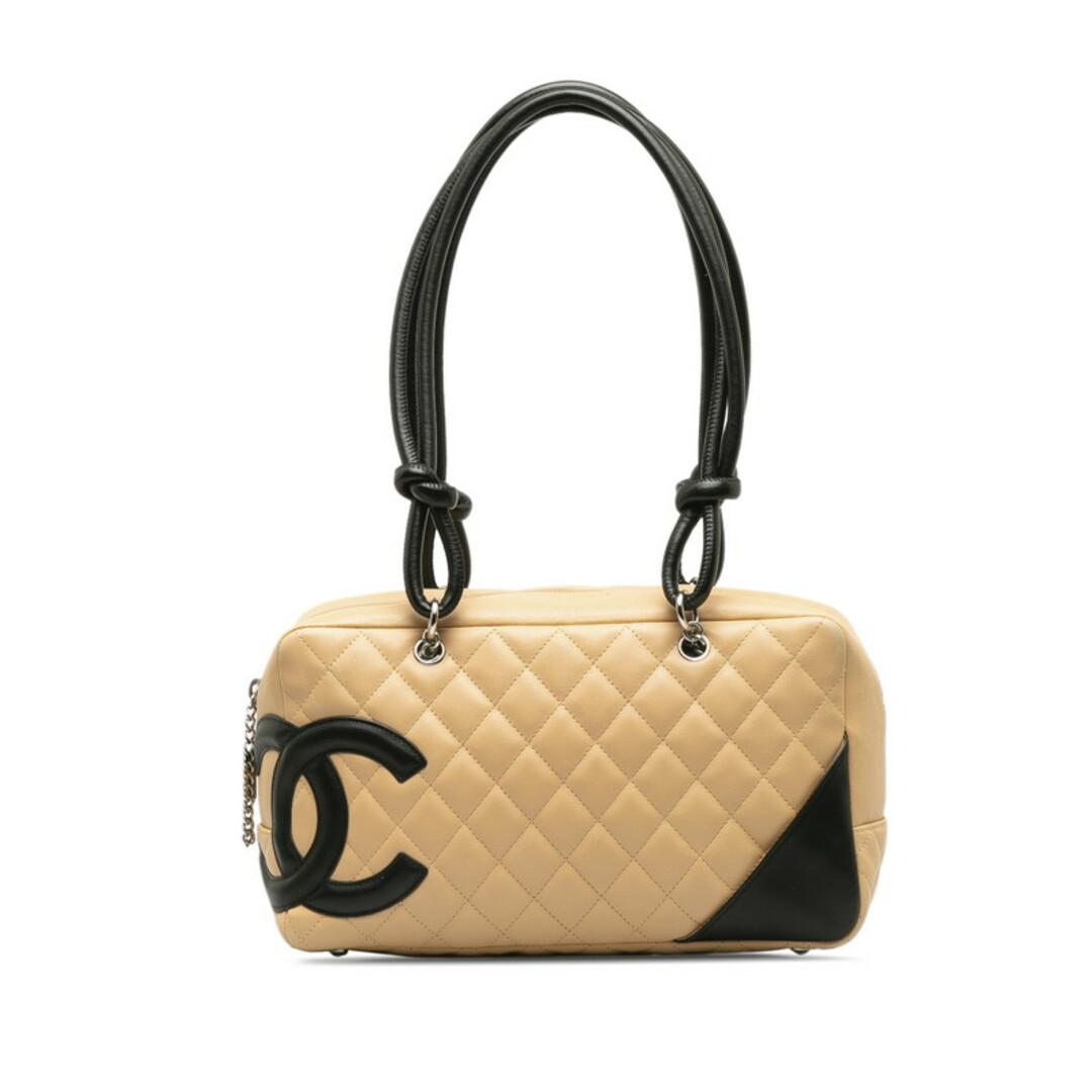 CHANEL(シャネル)のシャネル カンボン ココマーク ボーリングバッグ ハンドバッグ ミニボストンバッグ レザー レディース CHANEL 【222-37253】 レディースのバッグ(ハンドバッグ)の商品写真