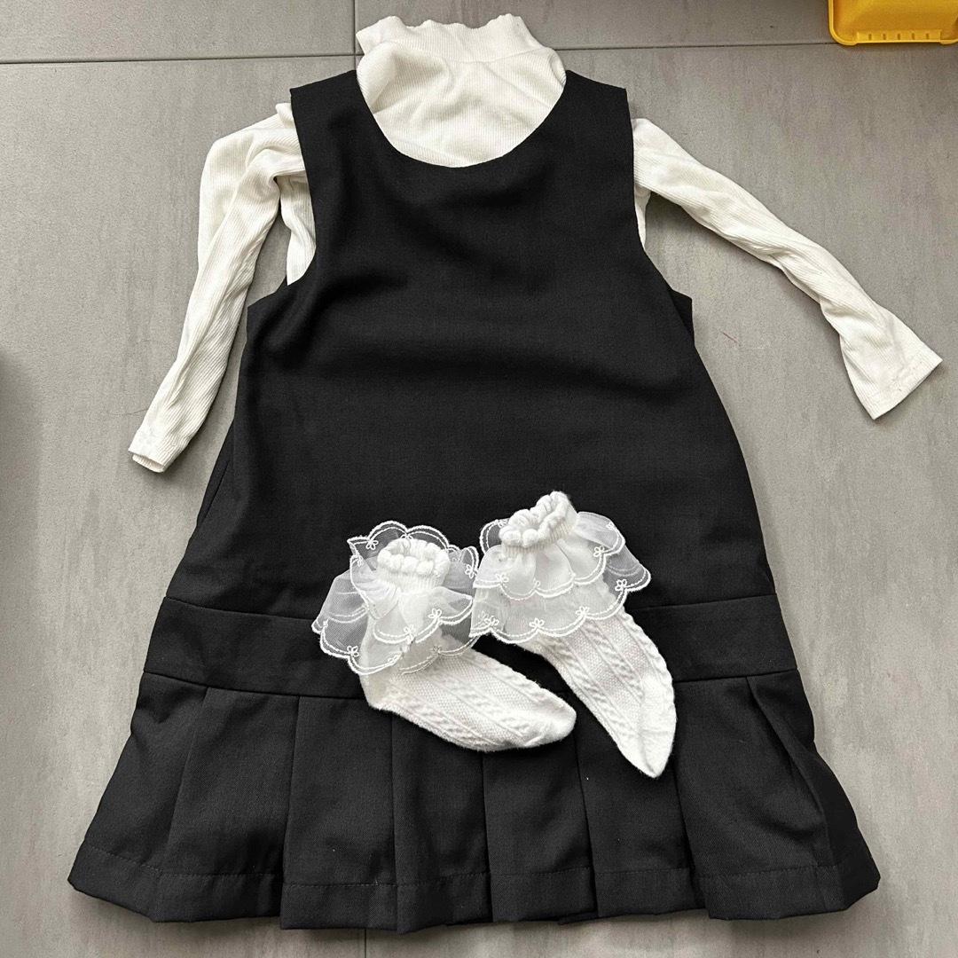 H&M(エイチアンドエム)の子どもワンピース　4点セット　入園式　オケージョン キッズ/ベビー/マタニティのキッズ服女の子用(90cm~)(ドレス/フォーマル)の商品写真
