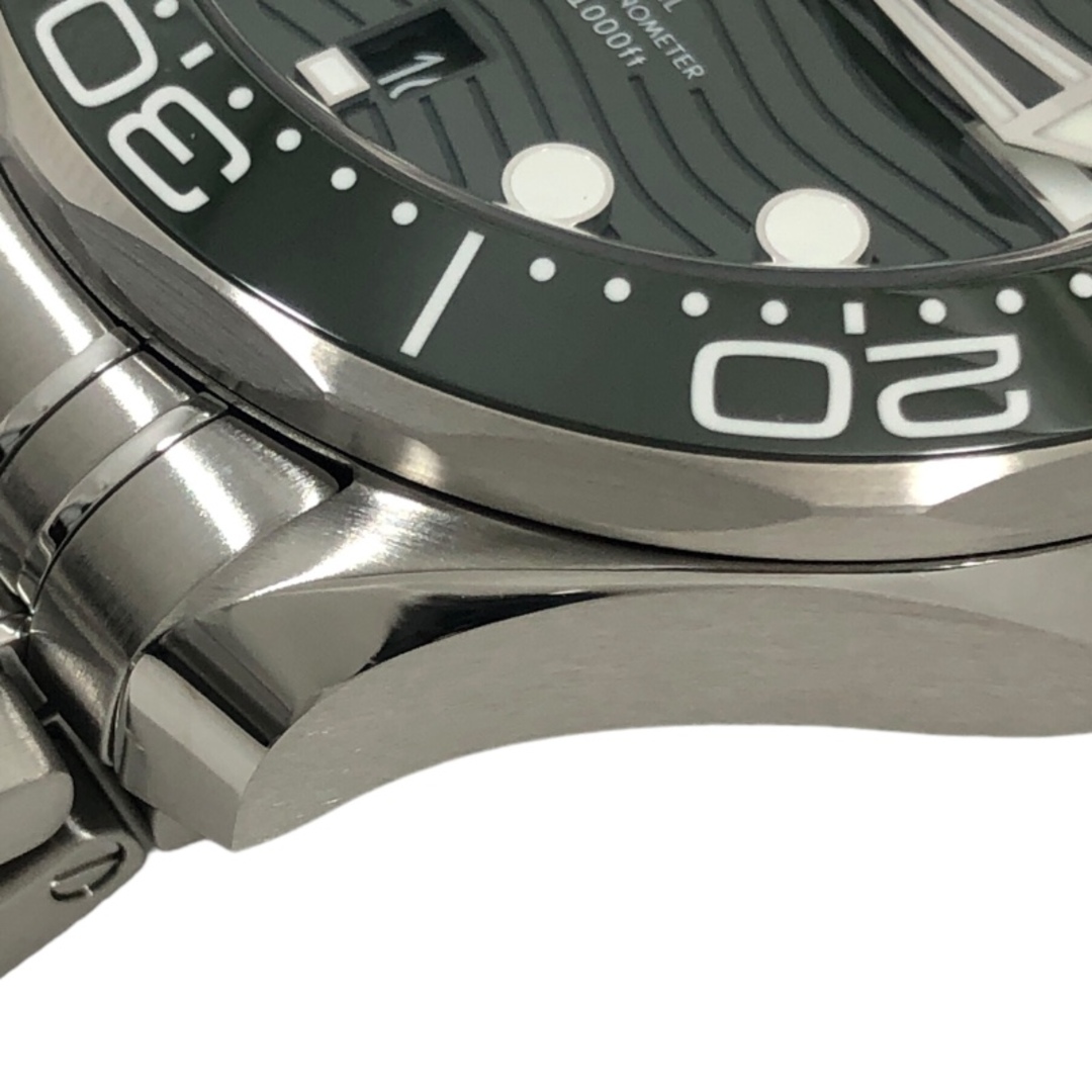 OMEGA(オメガ)の　オメガ OMEGA シーマスターダイバー300コーアクシャルマスタークロノメーター 210.30.42.20.10.001 グリーン文字盤 SS メンズ 腕時計 メンズの時計(その他)の商品写真