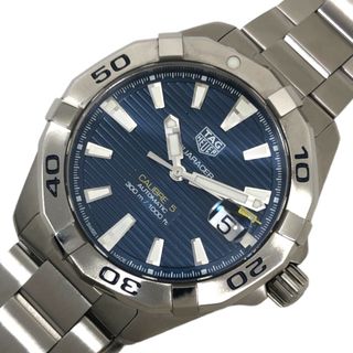 タグホイヤー(TAG Heuer)の　タグ・ホイヤー TAG HEUER アクアレーサーキャリバー5 WBD2112BA0928 ブルー SS メンズ 腕時計(その他)