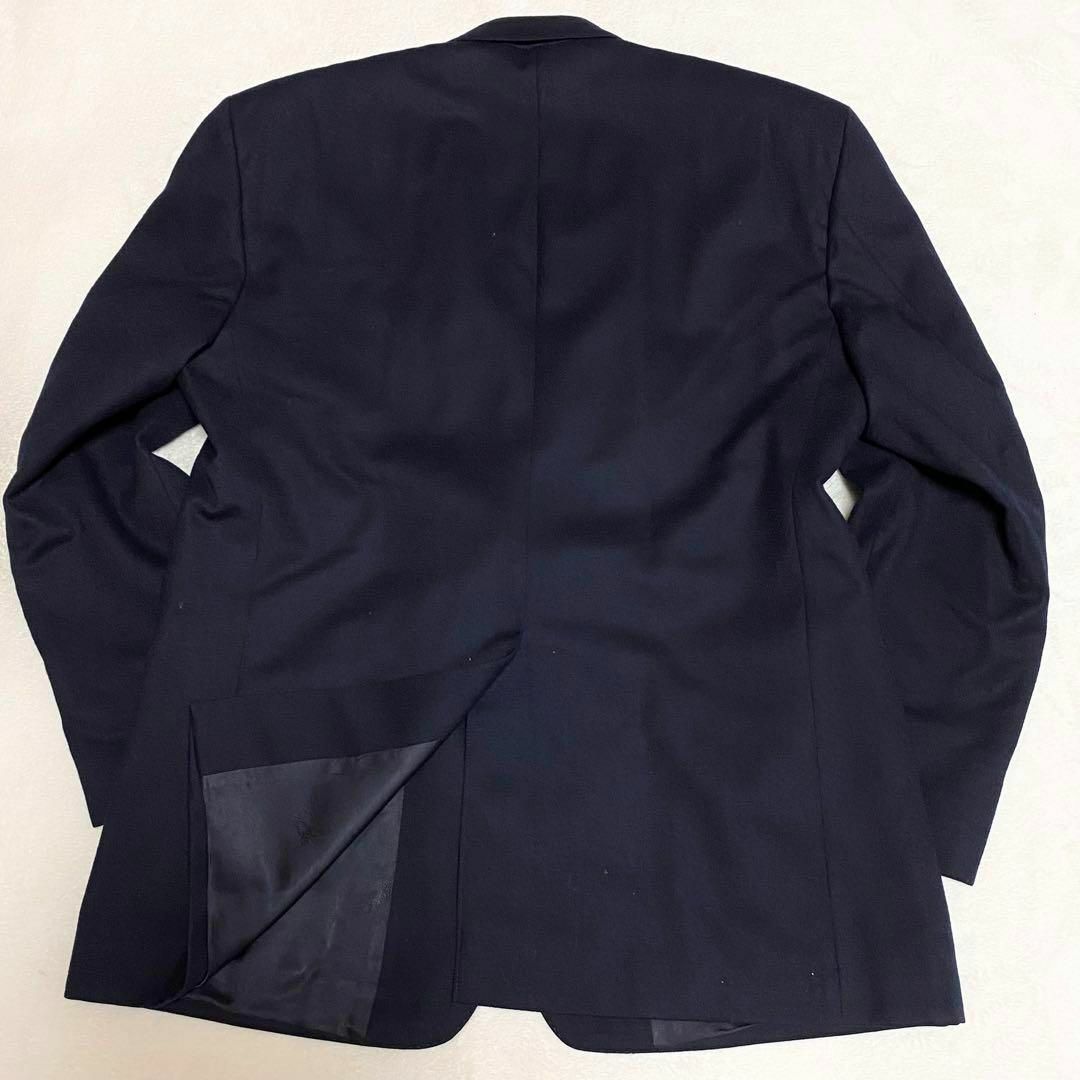 BURBERRY(バーバリー)のバーバリー　テーラードジャケット　ネイビー　サイズL相当　金ボタン　紺ブレ メンズのジャケット/アウター(テーラードジャケット)の商品写真
