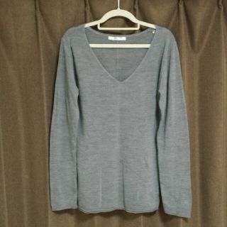 アズールバイマウジー(AZUL by moussy)のAZUL Vネックトップス(カットソー(長袖/七分))