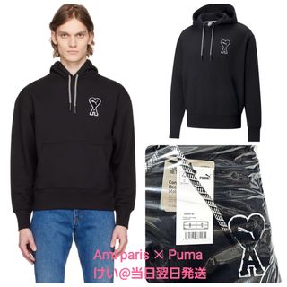 アミ(ami)の【新品】 Ami paris × Puma アミパリス プーマ コラボ フーディ(パーカー)