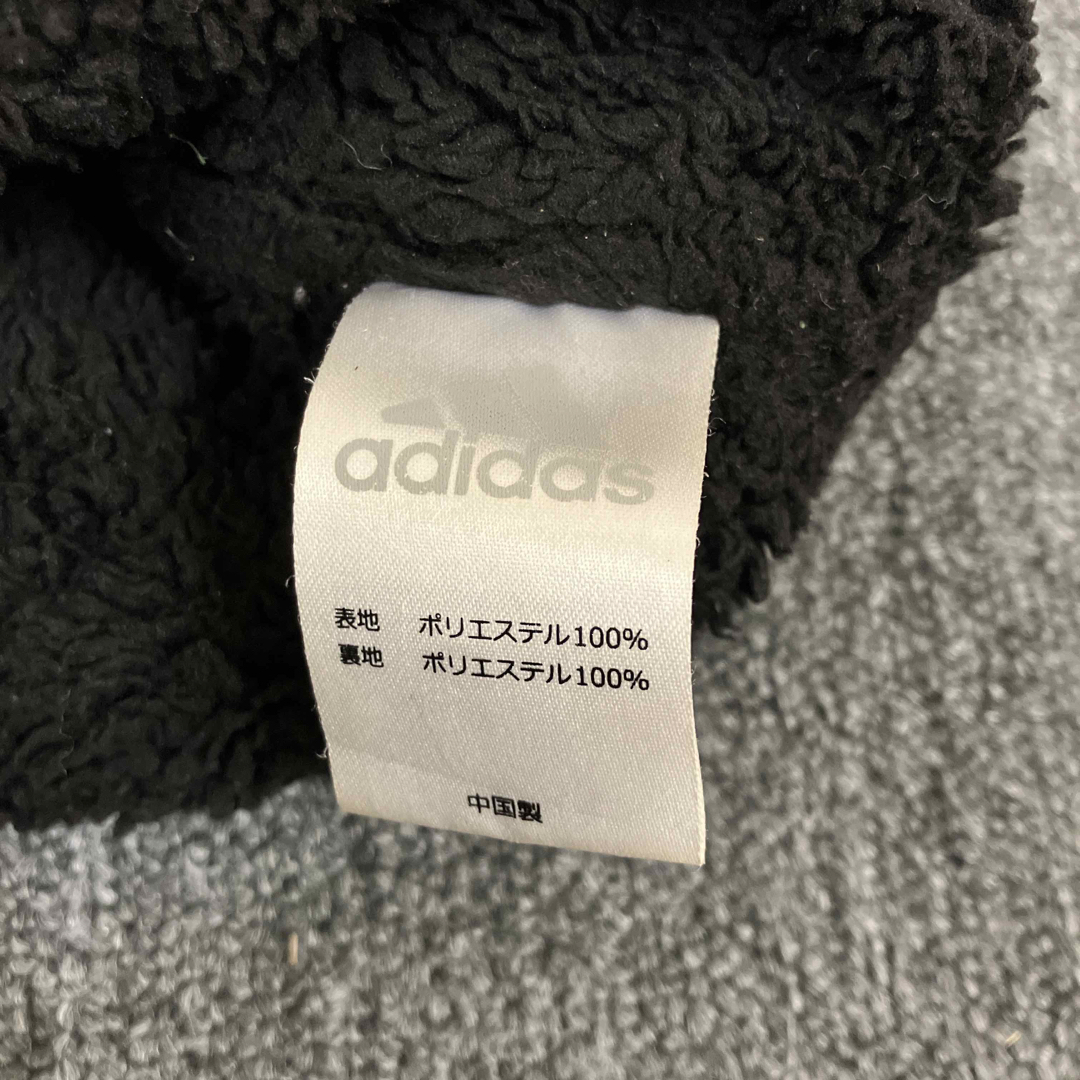 adidas(アディダス)の即決 adidas アディダス キッズ ネックウォーマー ブラック キッズ/ベビー/マタニティのこども用ファッション小物(マフラー/ストール)の商品写真