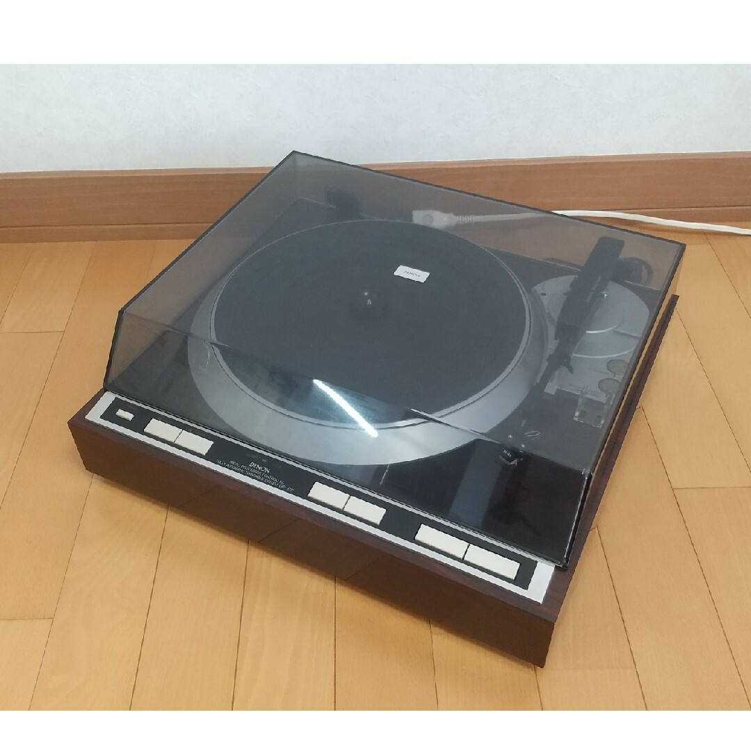 DENON(デノン)のDENON DP-37F フルオートレコードプレーヤー 楽器のDJ機器(ターンテーブル)の商品写真