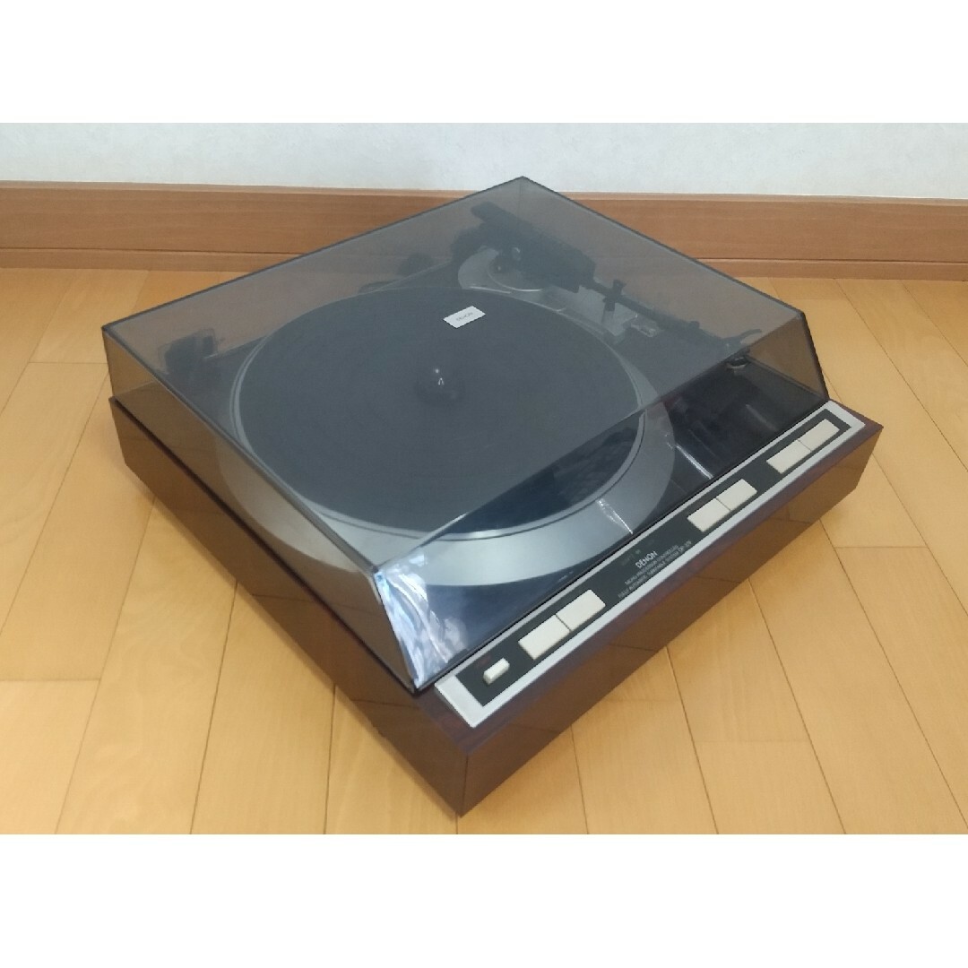 DENON(デノン)のDENON DP-37F フルオートレコードプレーヤー 楽器のDJ機器(ターンテーブル)の商品写真