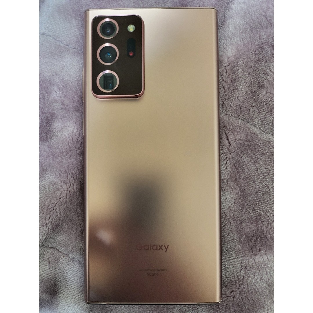 Galaxy(ギャラクシー)のgalaxy note20 ultra au版SIMフリー スマホ/家電/カメラのスマートフォン/携帯電話(スマートフォン本体)の商品写真