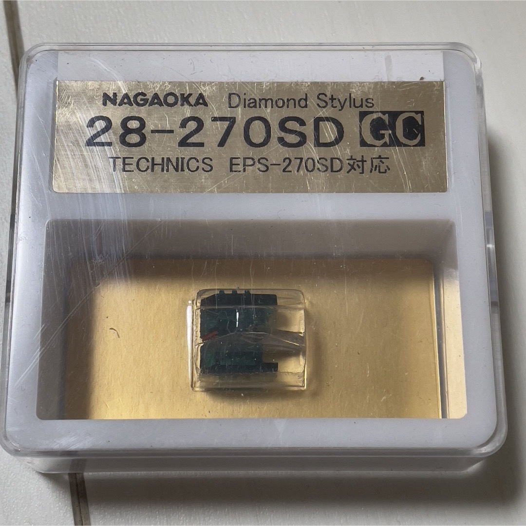 NAGAOKA(ナガオカ)の未使用ナガオカTECHNICS EPS-270SD対応　カートリッジ用交換針 楽器のDJ機器(レコード針)の商品写真