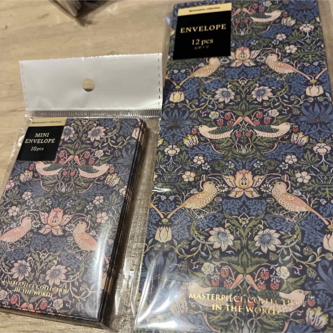 William Morris(ウィリアム・モリス)のウィリアムモリスワールド　グッズ ハンドメイドの文具/ステーショナリー(カード/レター/ラッピング)の商品写真