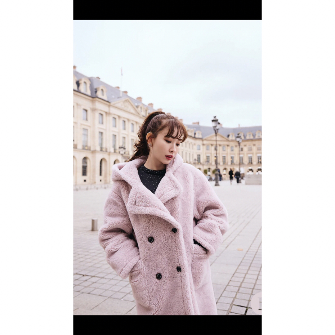 Her lip to - Fleur Shearling Boa Coatの通販 by まいまい's shop