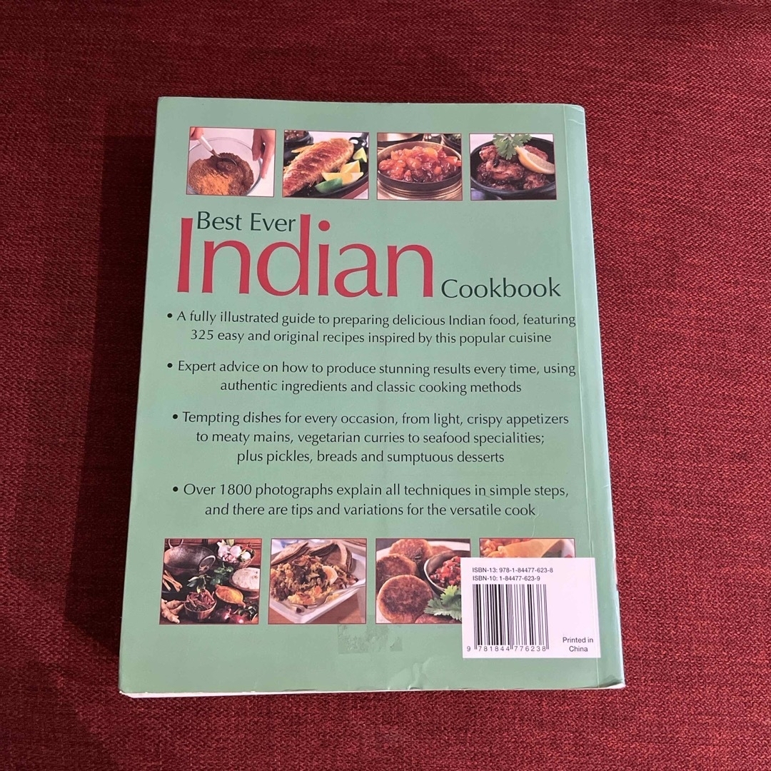 Indian Cookbook インド料理本　洋書 エンタメ/ホビーの本(洋書)の商品写真