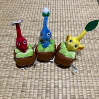 TAITO - PIKMIN ピクミン プライズ なりきり 帽子 青 赤 黄 3種セット ...