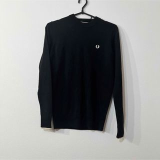 フレッドペリー(FRED PERRY)の【早い者勝】FRED PERRY フレッドペリー  ニット セーター 刺繍 ロゴ(ニット/セーター)