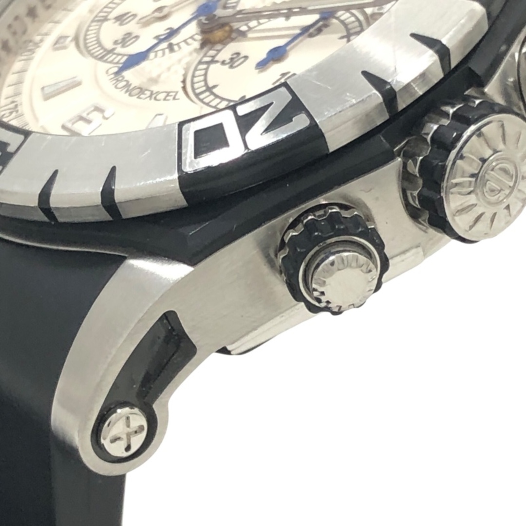 ROGER DUBUIS(ロジェデュブイ)の　ロジェ・デュブイ ROGER DUBUIS ニューイージーダイバー クロノグラフ RDDBSE017 シルバー文字盤 SS/ラバーストラップ メンズ 腕時計 メンズの時計(その他)の商品写真