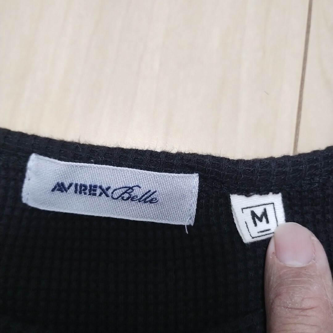 AVIREX(アヴィレックス)のアヴィレックス　黒ロンT メンズのトップス(Tシャツ/カットソー(七分/長袖))の商品写真