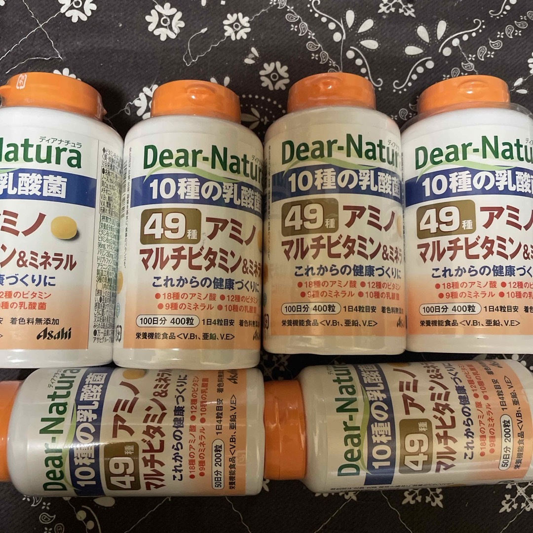 アサヒグループ食品(アサヒグループショクヒン)のディアナチュラ　マルチビタミン＆ミネラル　49種　500日分 食品/飲料/酒の健康食品(ビタミン)の商品写真