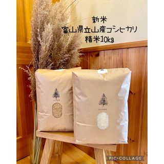 じー様専用　令和5年産　富山県立山産コシヒカリ　精米10kg(米/穀物)