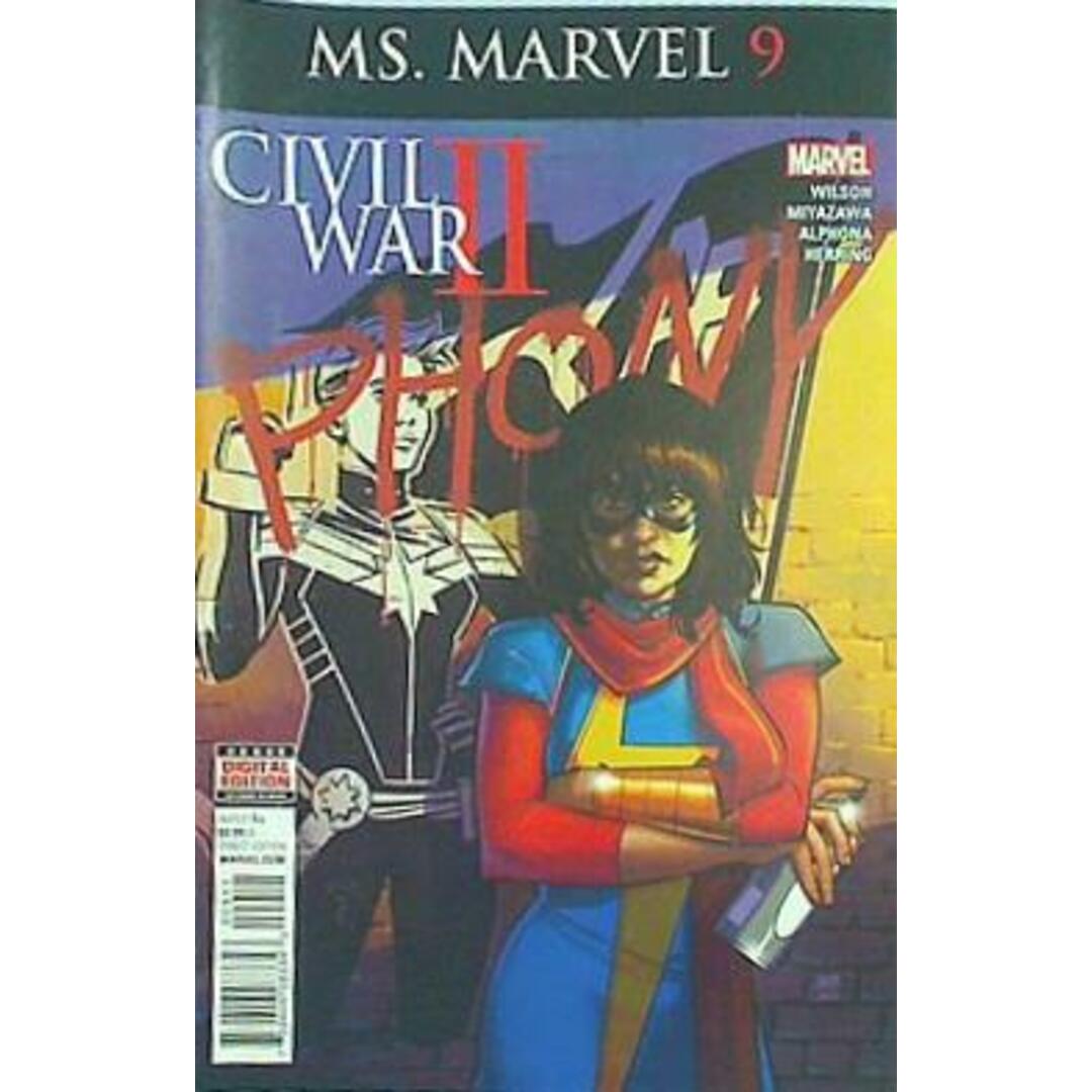 アメコミ MS. MARVEL #9 エンタメ/ホビーの本(洋書)の商品写真