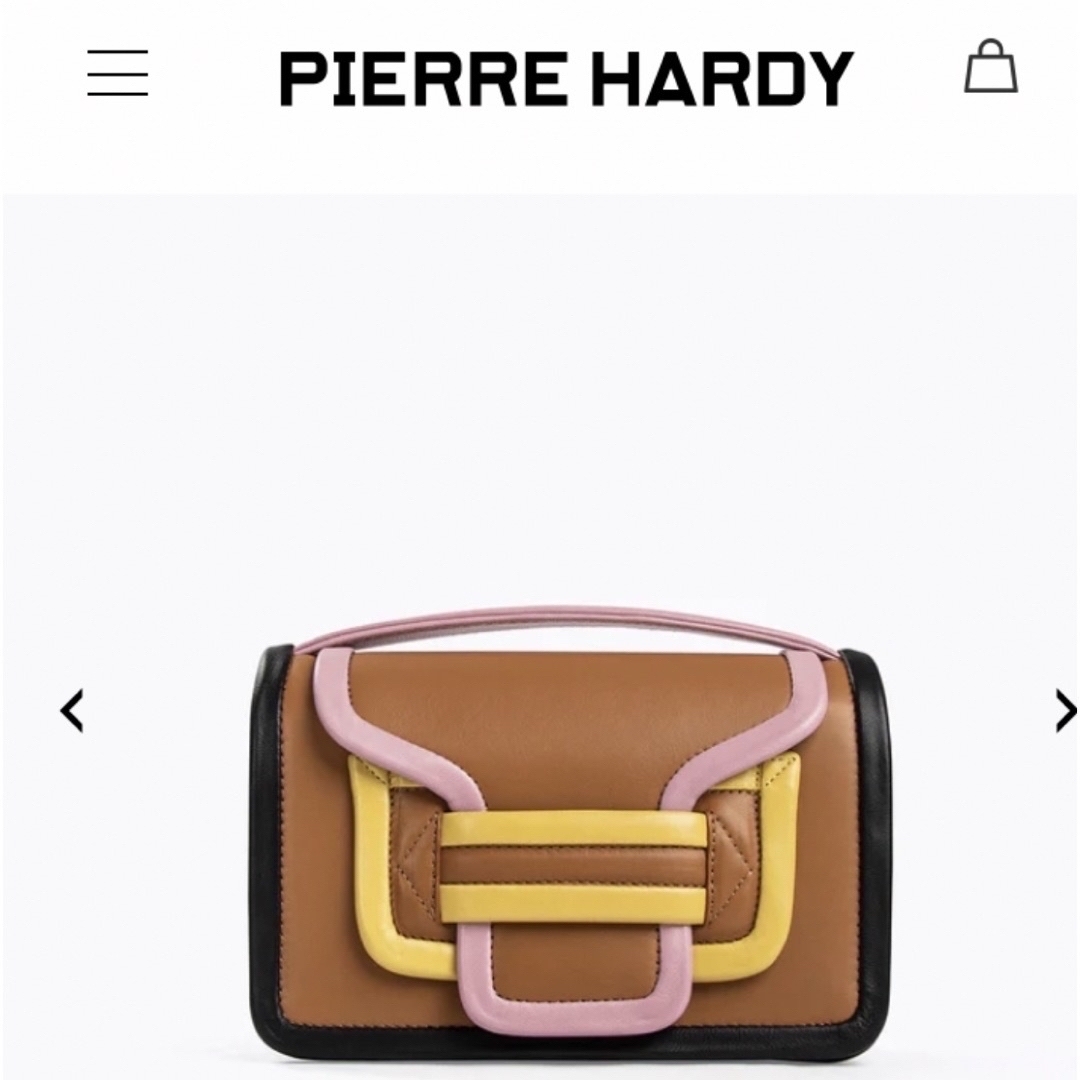 PIERRE HARDY(ピエールアルディ)のピエールアルディ アルファ ピンク ショルダーバッグ PIERRE HARDY レディースのバッグ(ショルダーバッグ)の商品写真