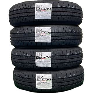 ブリヂストン(BRIDGESTONE)の2024年製 ブリヂストン  NEWNO 155/65R14 新品 4本セット(タイヤ)