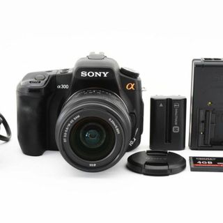 ソニー(SONY)の■ 美品 ■ ソニー SONY α300 DSLR-A300 レンズセット(デジタル一眼)