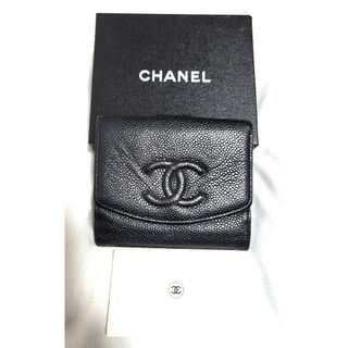 【CHANEL】カッコいい！ボーイシャネルのコンパクトウォレット☆ゴールド金具新品同様のものをお求めの方や