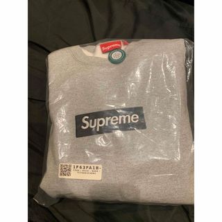 シュプリーム(Supreme)のSupreme  Box Logo Crewneck  Heather Grey(スウェット)