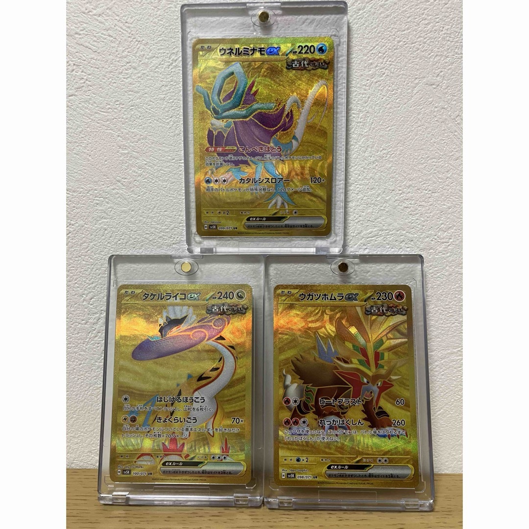 ポケモン - 《美品》ポケモンカード タケルライコ ウネルミナモ ポケモン - 《美品》ポケモンカード タケルライコ ウネルミナモ